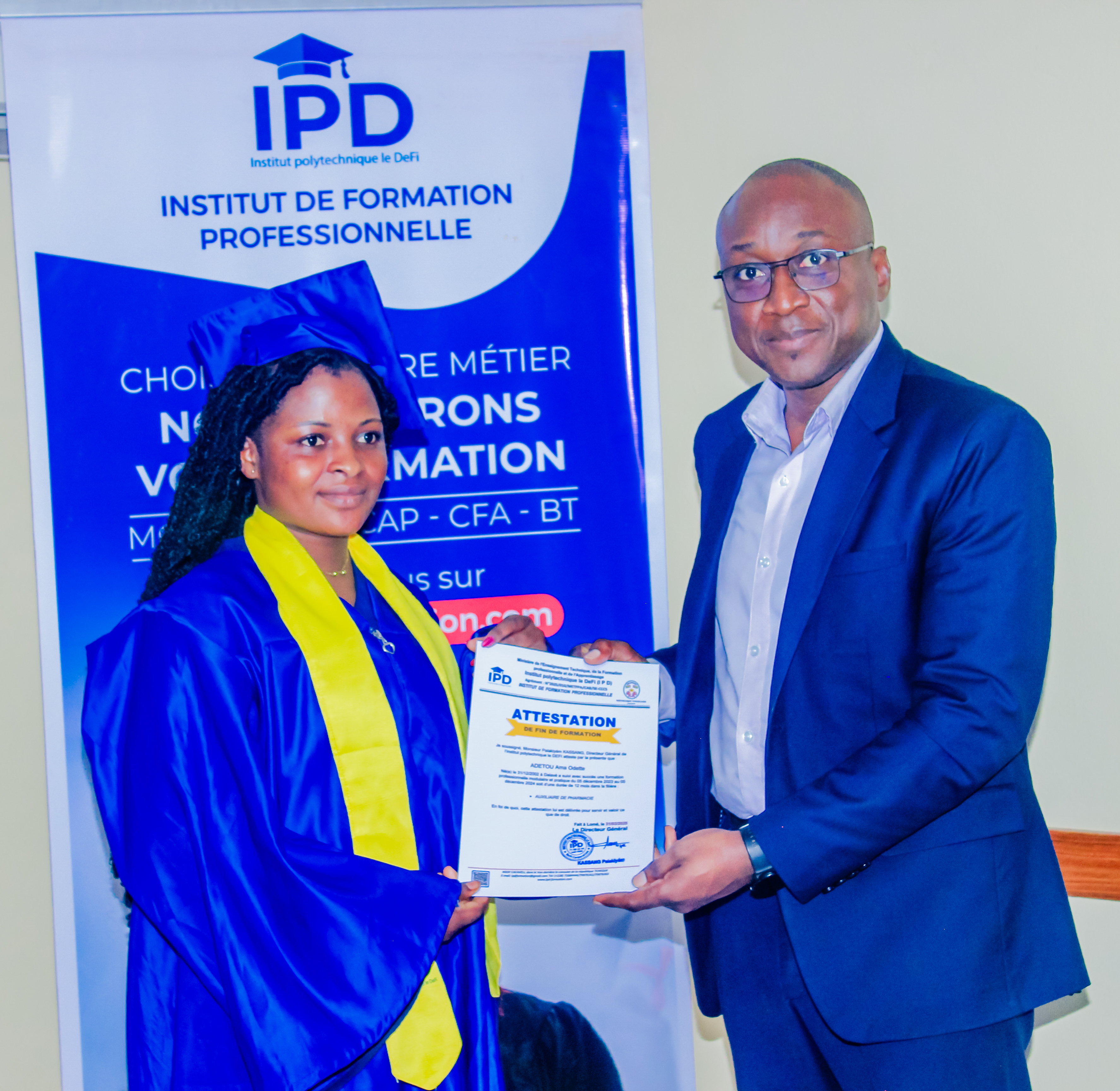 REMISE DE DIPLÔME PROMO OR 2024-2025